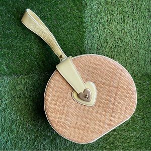 Juicy Couture straw purse